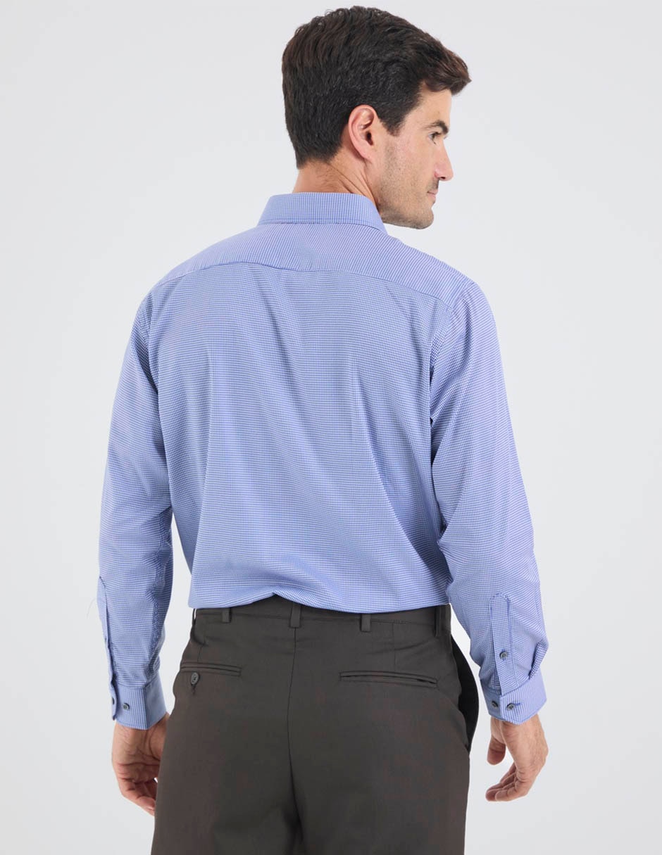 Camisa formal manga larga para hombre