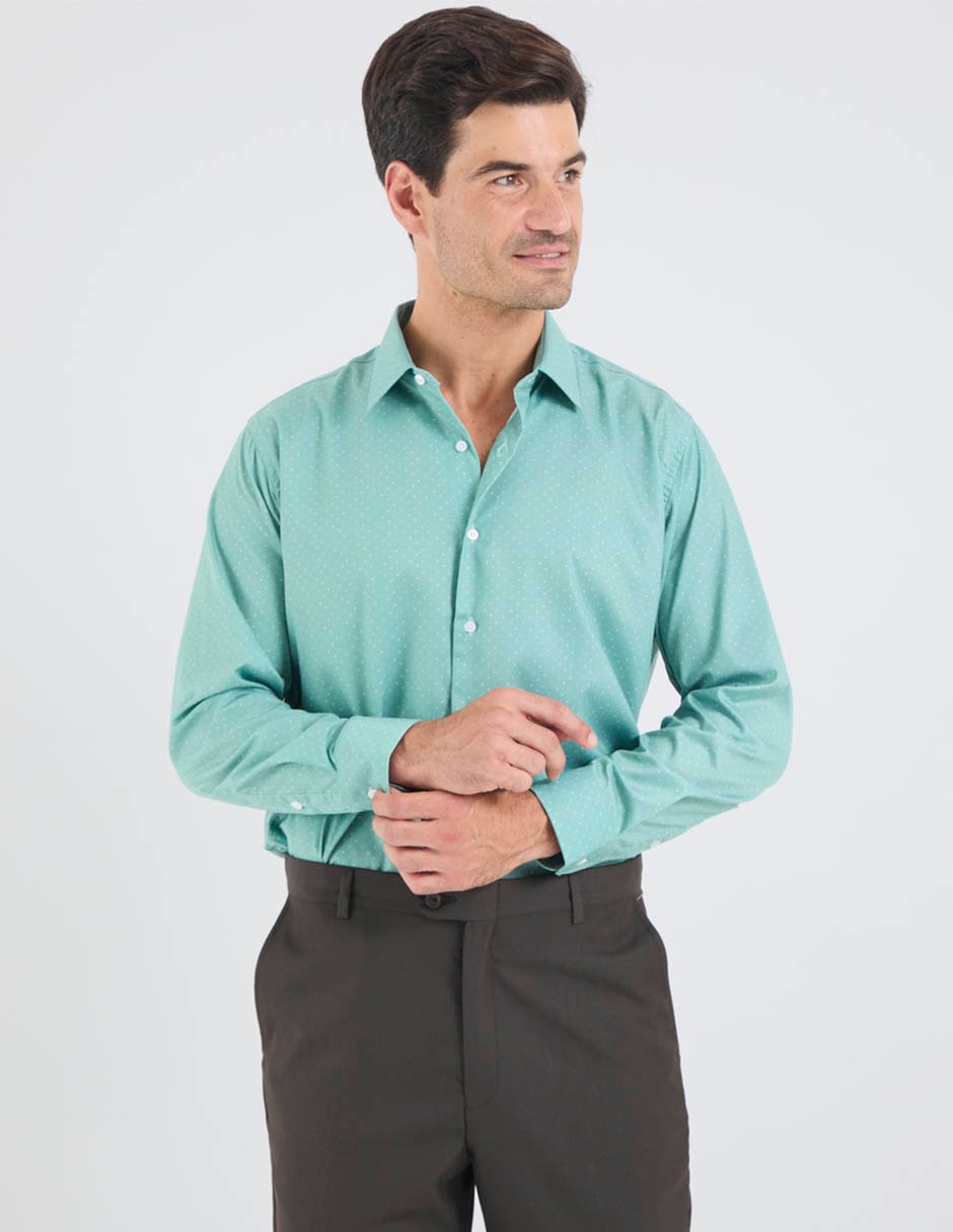 Camisa de vestir manga larga para hombre 5
