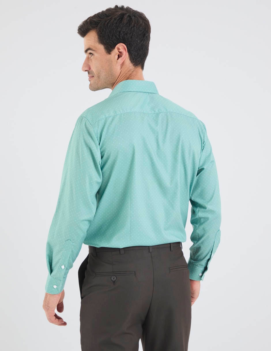 Camisa de vestir manga larga para hombre 6