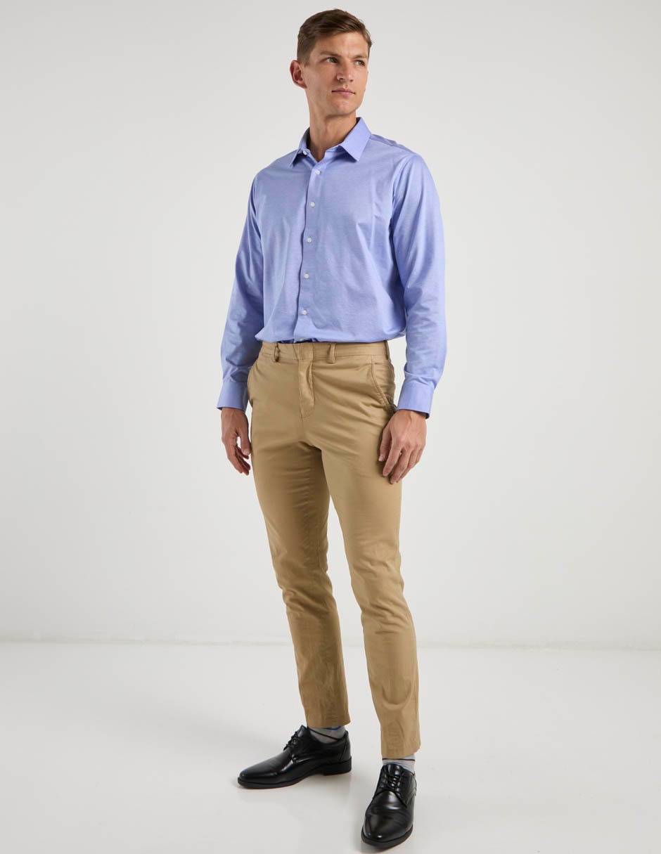 Camisa de vestir manga larga para hombre 6