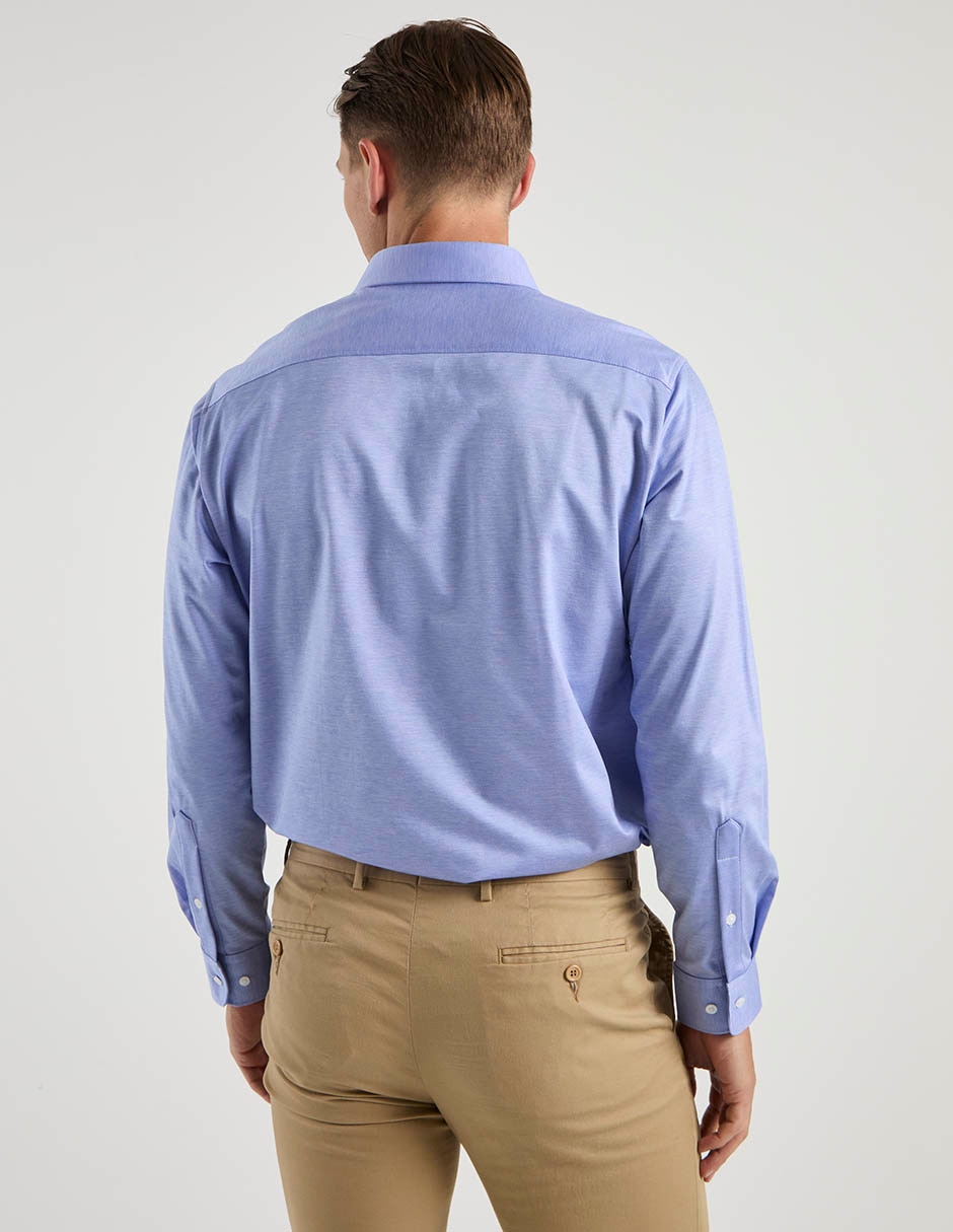 Camisa de vestir manga larga para hombre 9