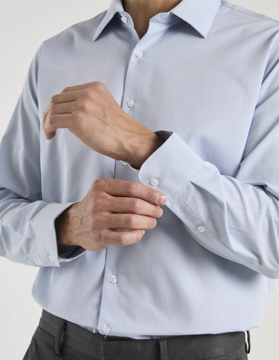 Camisa de vestir manga larga para hombre 5