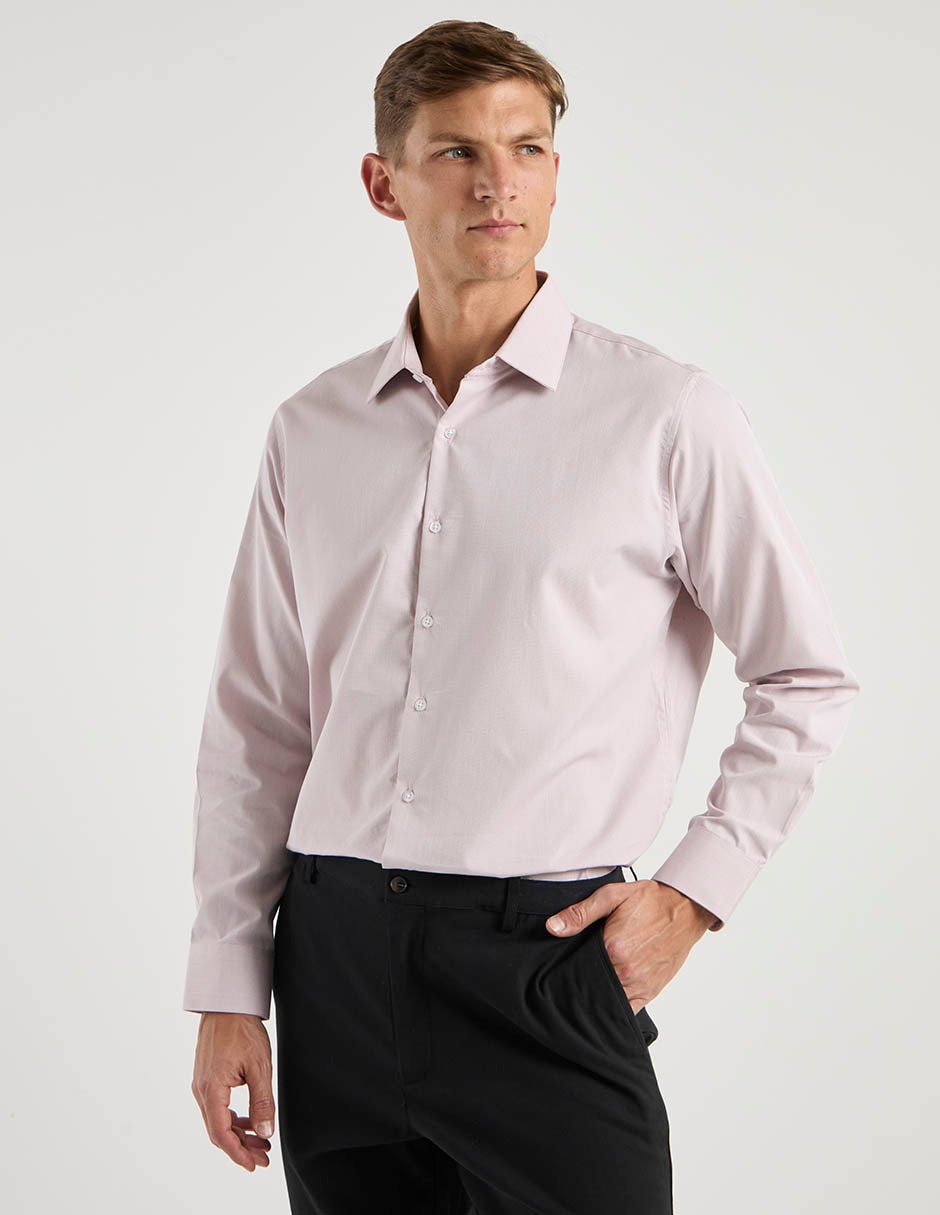 Camisa de vestir manga larga para hombre Camisa de vestir manga larga para hombre
