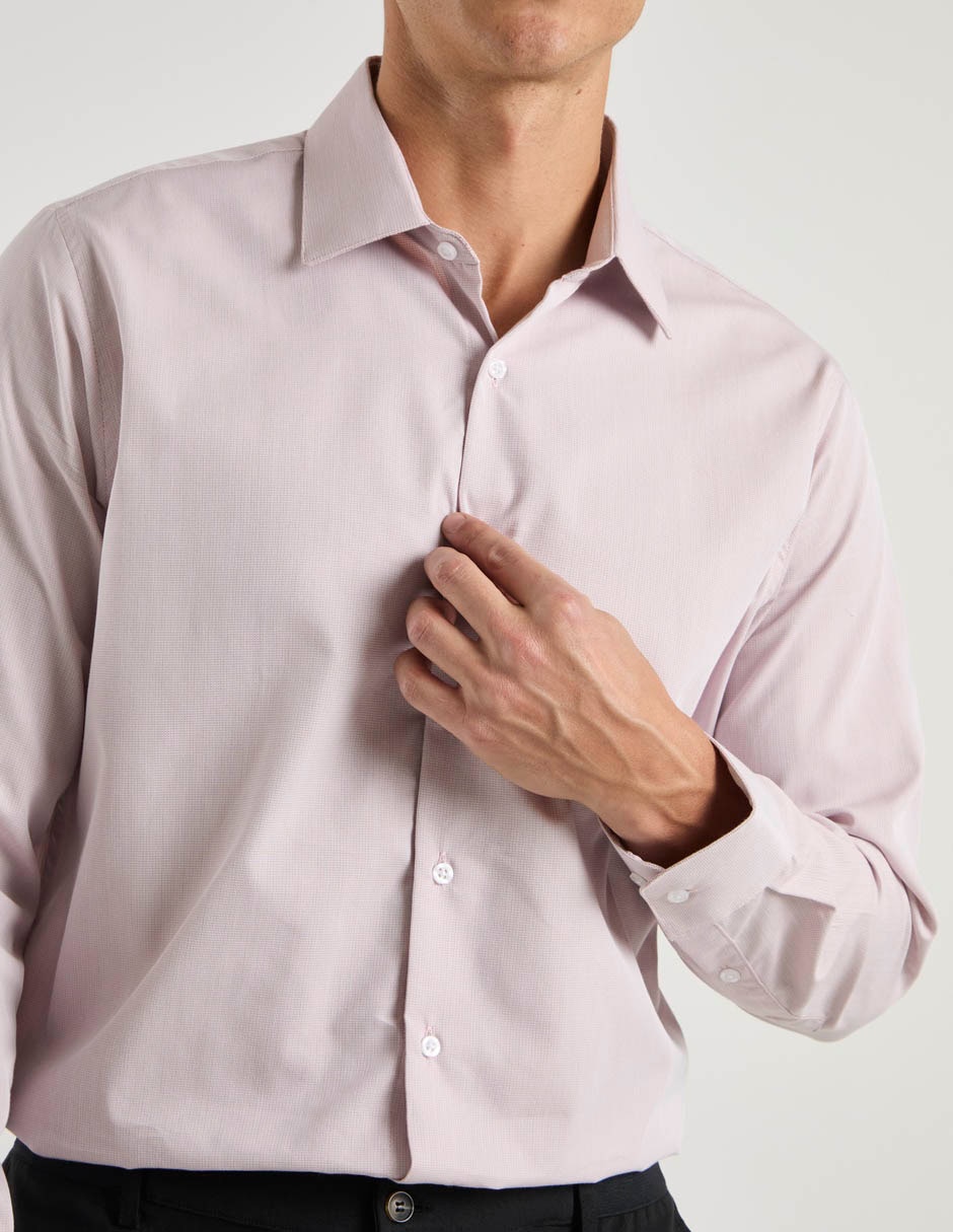 Camisa de vestir manga larga para hombre 9
