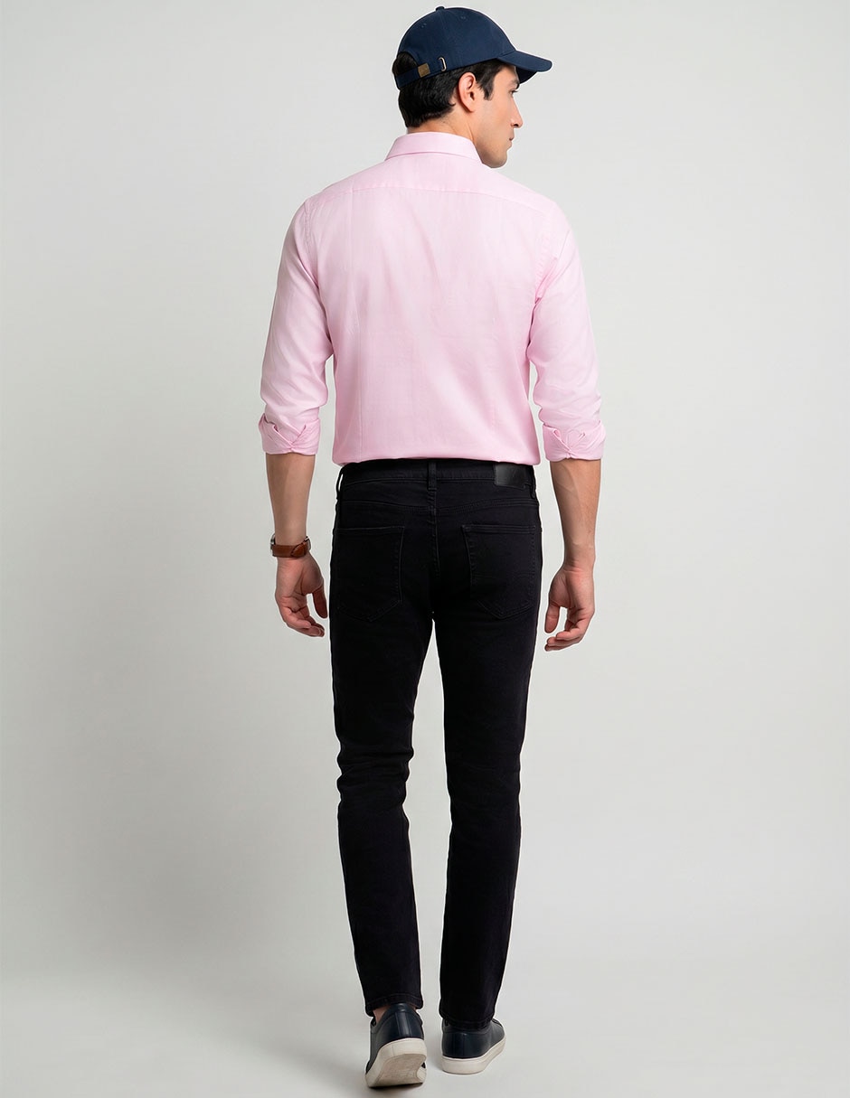 Camisa/Sobrecamisa Formal De Bambú Manga Larga Para Hombre