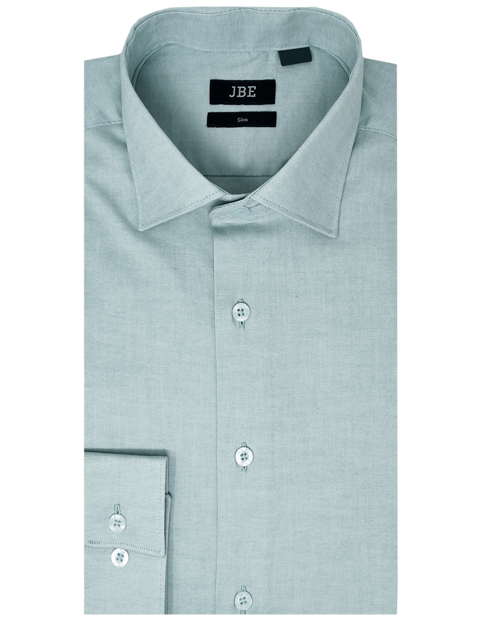 Camisa de vestir manga larga para hombre