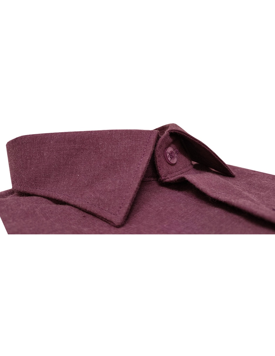 Camisa formal manga larga para hombre 2