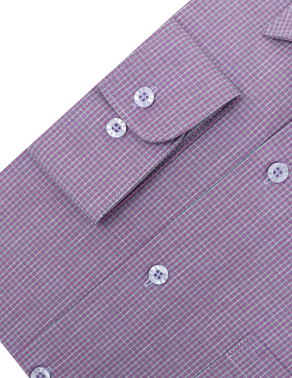 Camisa formal jbe manga larga para hombre