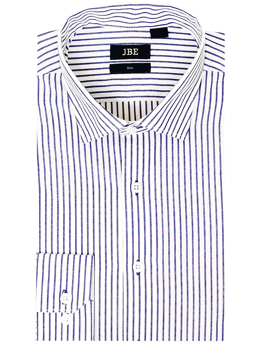 Camisa de vestir de algodón manga larga para hombre Camisa de vestir de algodón manga larga para hombre