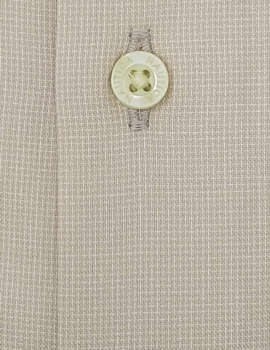 "camisa/sobrecamisa" formal "de" (si aplica) algodón "manga" larga "para hombre" 3