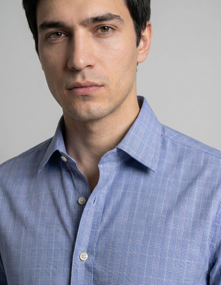 Camisa formal brooks brothers manga larga para hombre