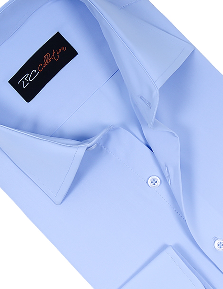 Camisa/sobrecamisa formal de bambú y microfibra manga larga para hombre 2
