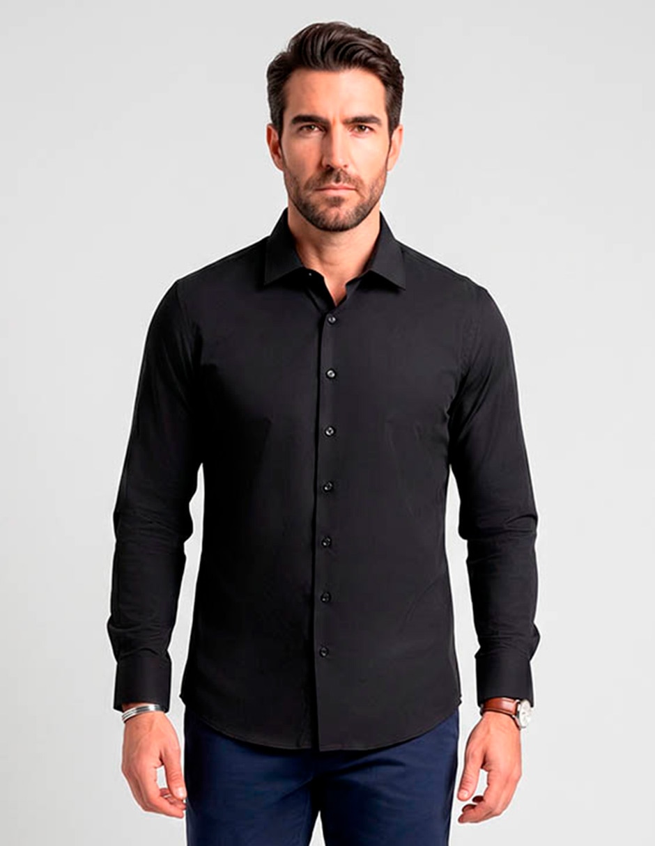 Camisa manga larga para hombre