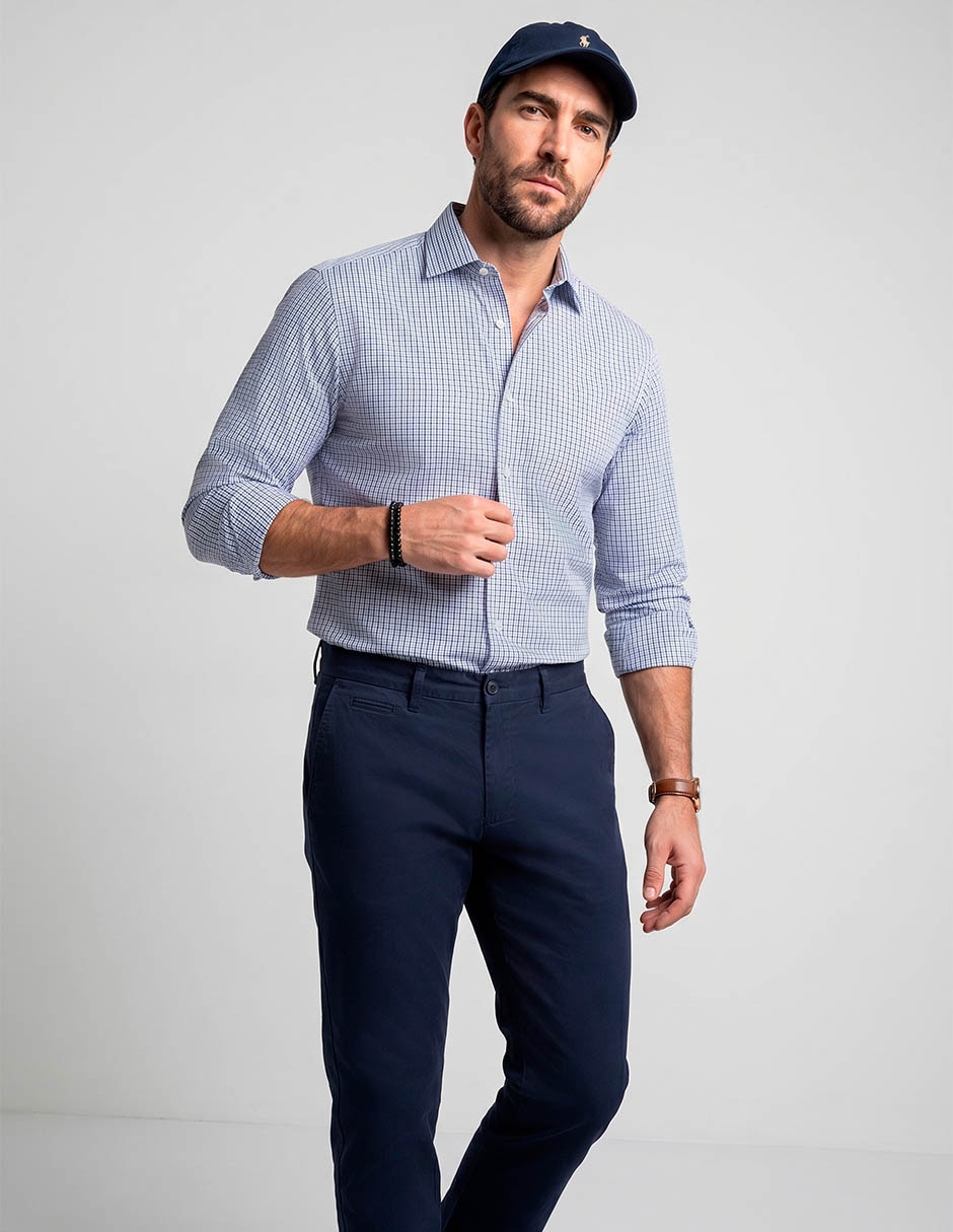 Camisa formal manga larga para hombre Camisa formal manga larga para hombre