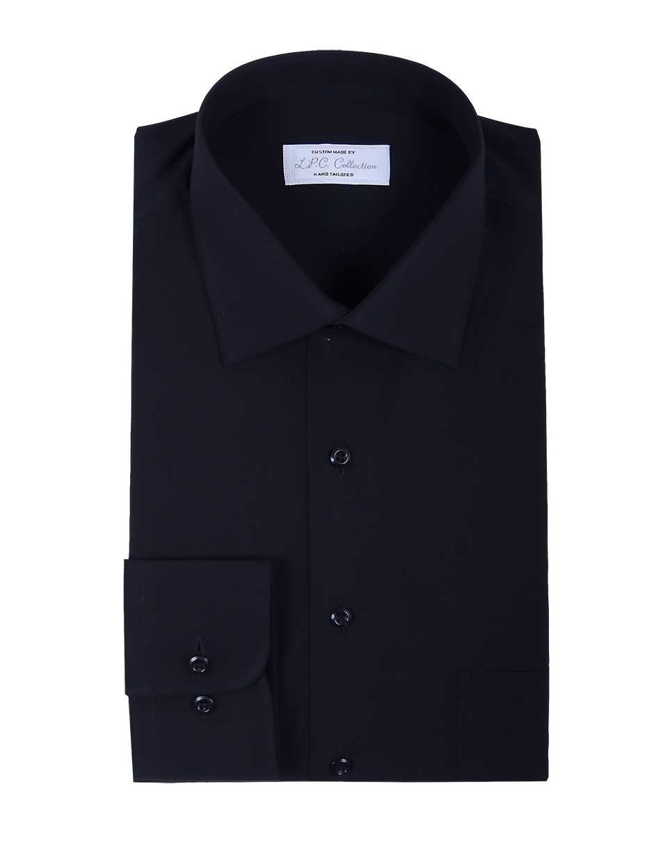 Camisa formal manga larga para hombre