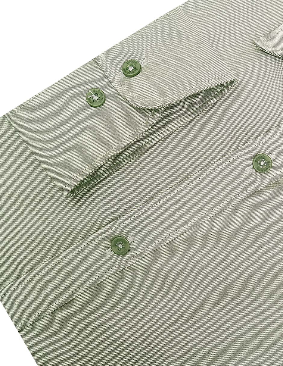 Camisa formal manga larga para hombre 2