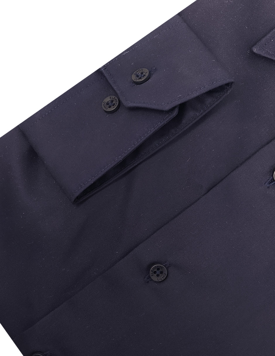 "camisa/sobrecamisa" formal "de" (si aplica) mezcla de materiales "manga" larga "para hombre" 3
