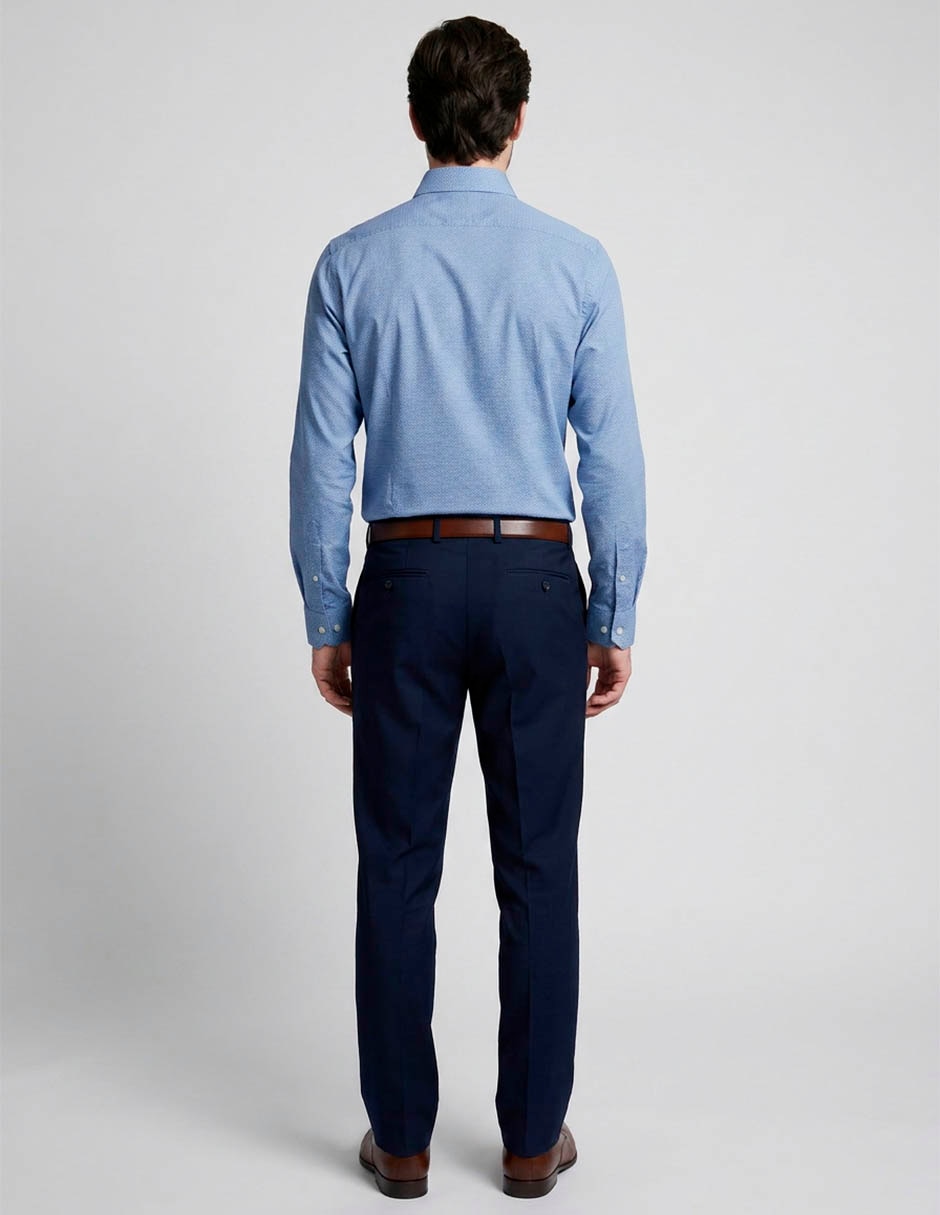 Camisa de vestir Calvin klein manga larga para hombre 2