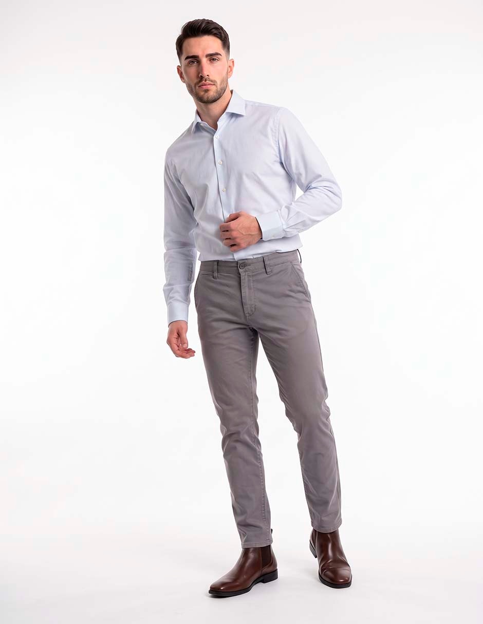 Camisa casual manga larga para hombre Camisa casual manga larga para hombre