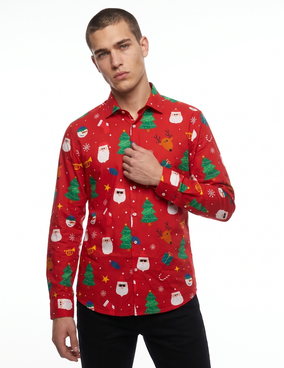 Camisa casual manga larga para hombre Camisa casual manga larga para hombre