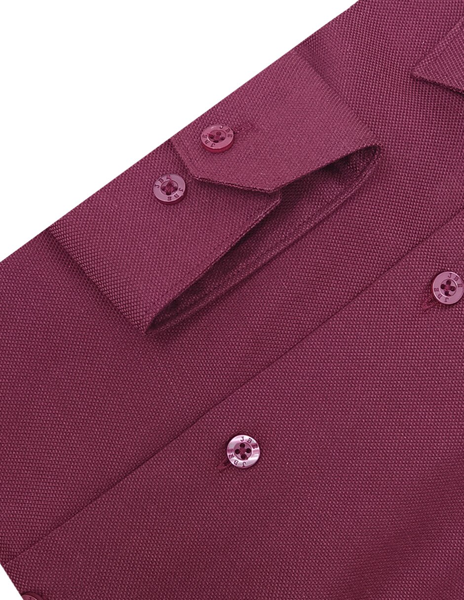 Camisa formal manga larga para hombre 3