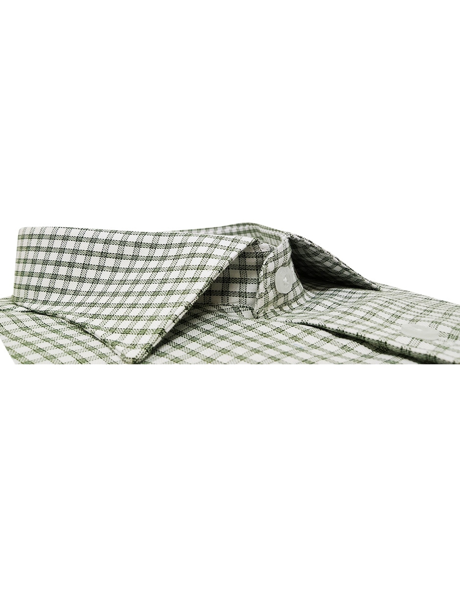 Camisa formal manga larga para hombre 2