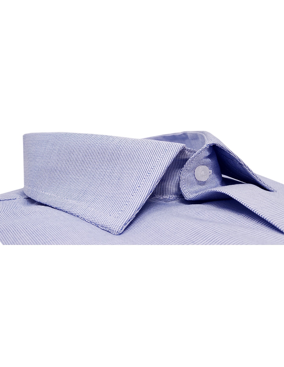 Camisa de vestir de algodón manga larga para hombre 2