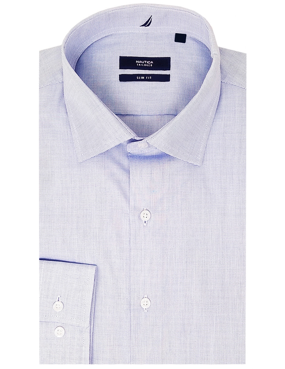 Camisa de vestir de algodón manga larga para hombre Camisa de vestir de algodón manga larga para hombre