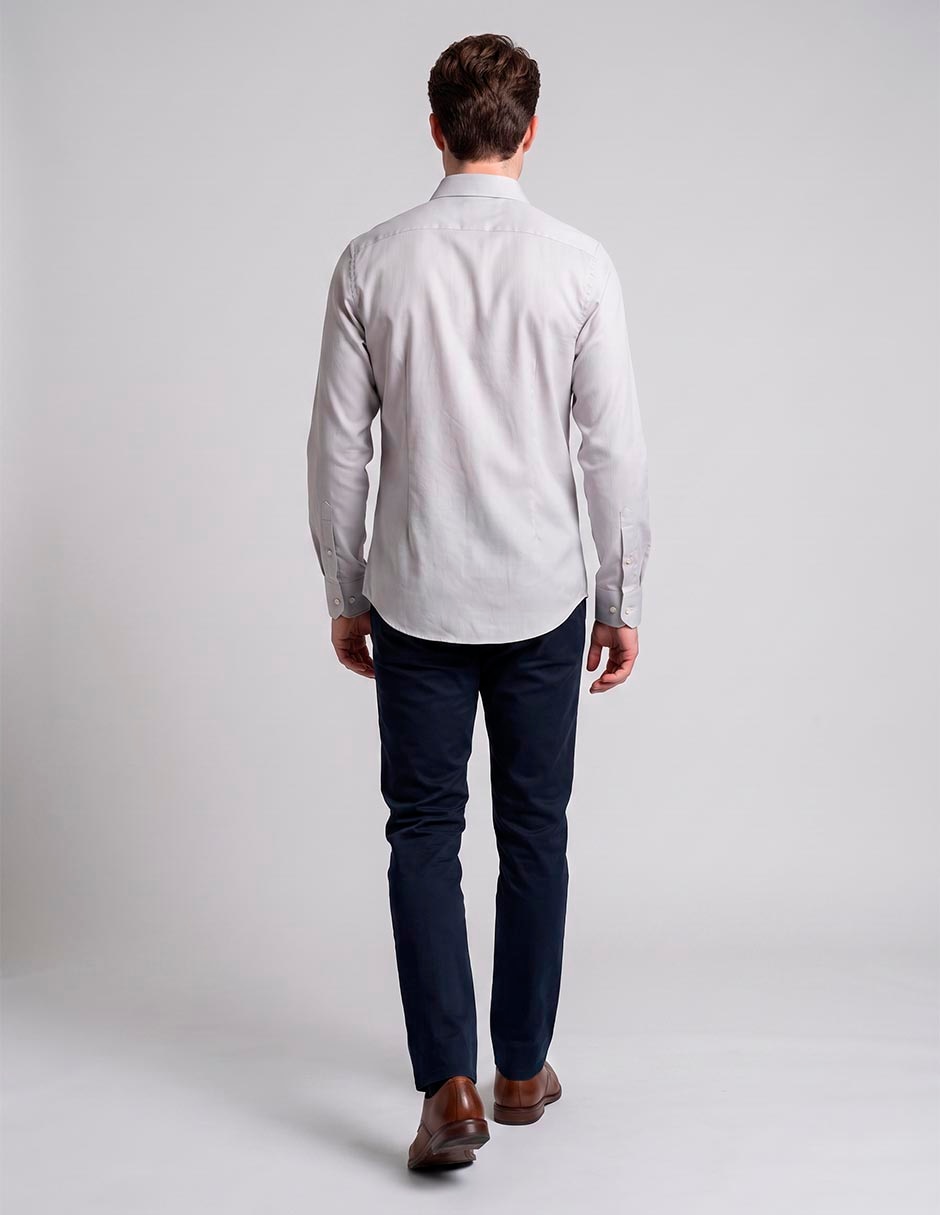 Camisa de vestir manga larga para hombre 3