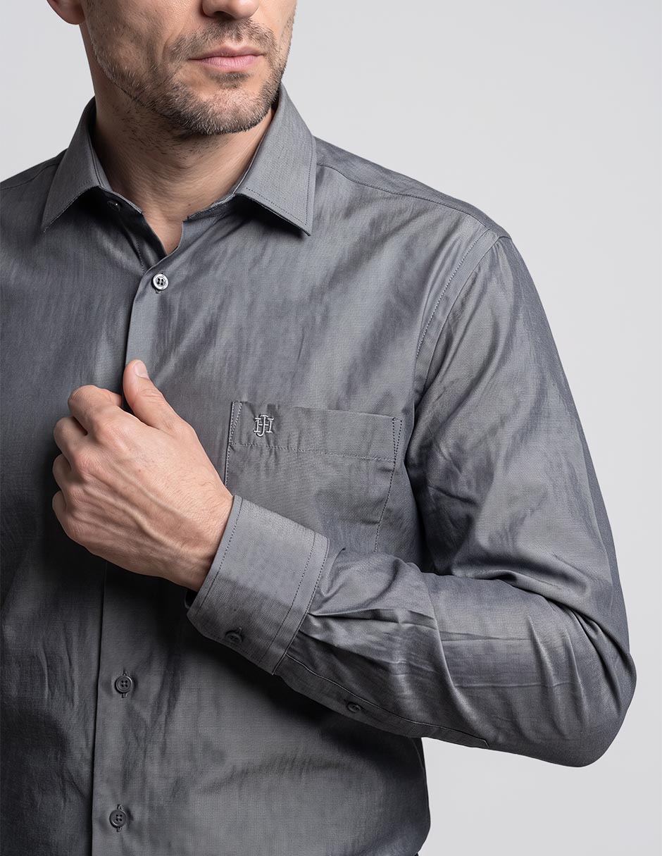 Camisa de vestir manga larga para hombre 2