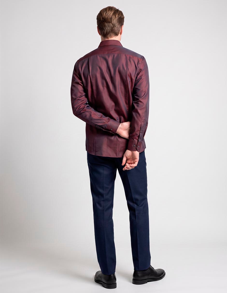 Camisa de vestir manga larga para hombre 3