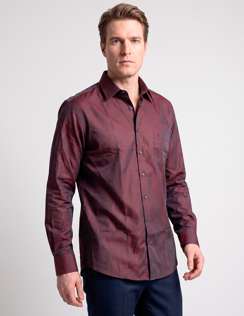 Camisa de vestir manga larga para hombre 2