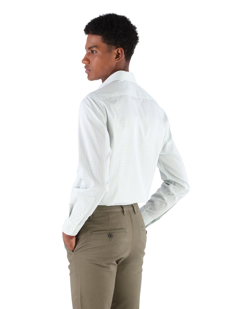 Camisa de vestir manga larga para hombre 2
