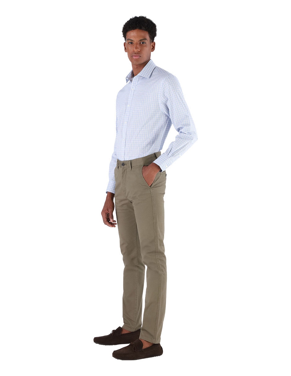 Camisa de vestir manga larga para hombre 3