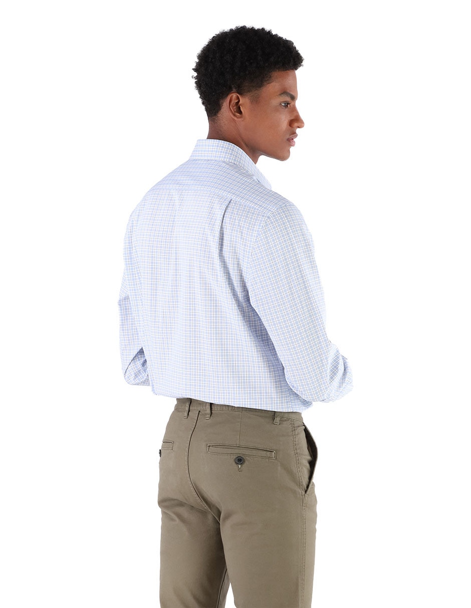 Camisa de vestir manga larga para hombre 2