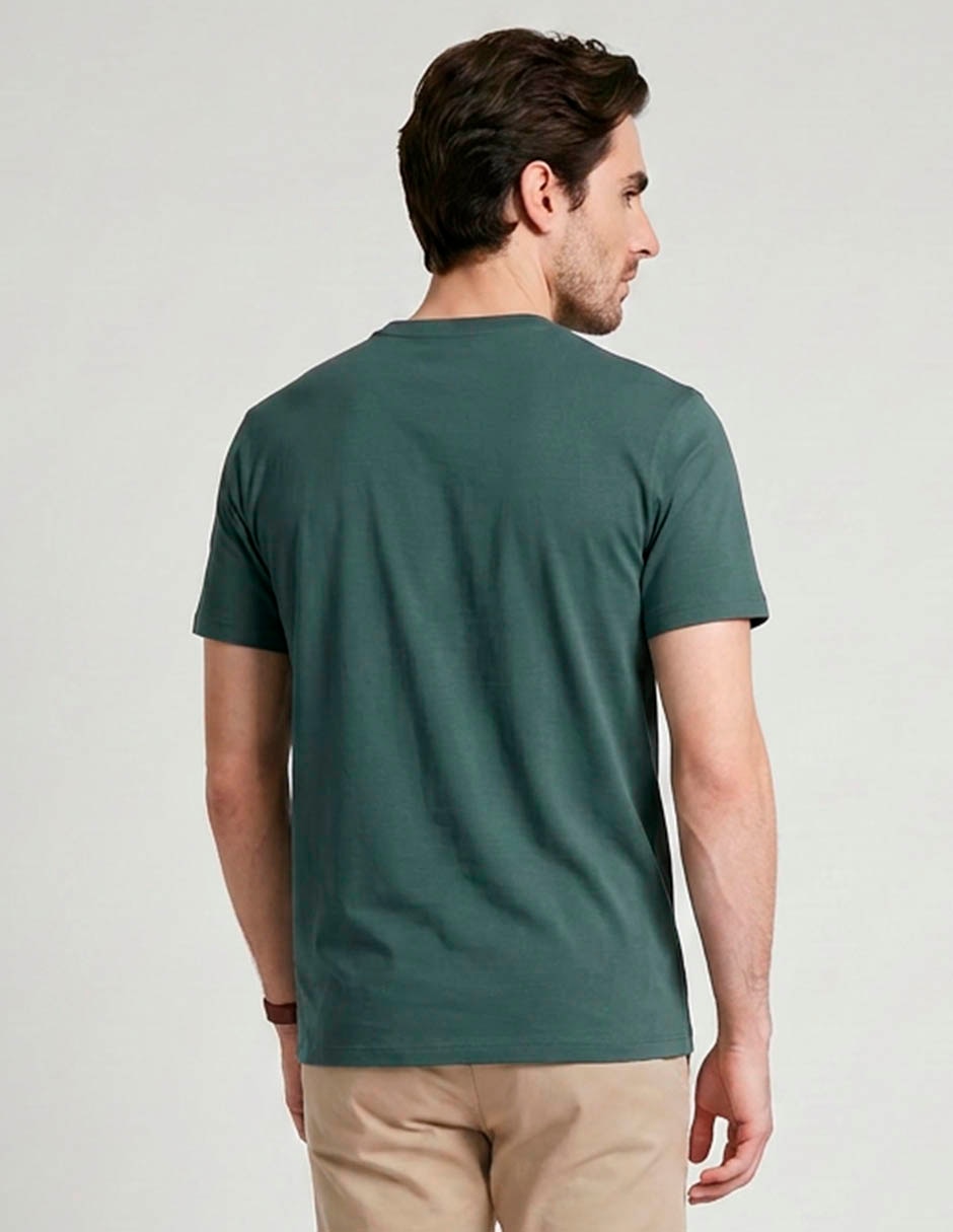 Playera cuello redondo para hombre 2