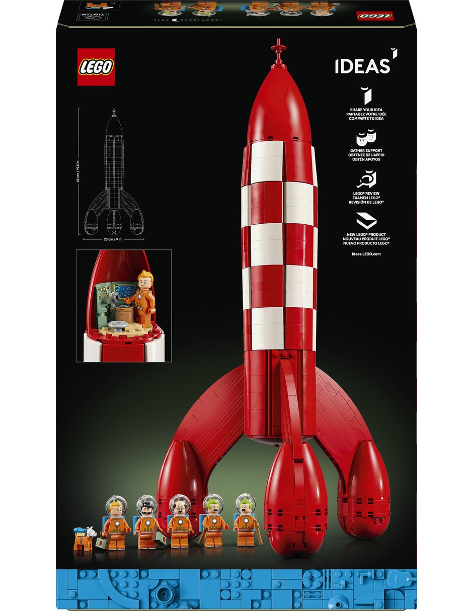 Lego Ideas Cohete Lunar de Tintin 21367 4
