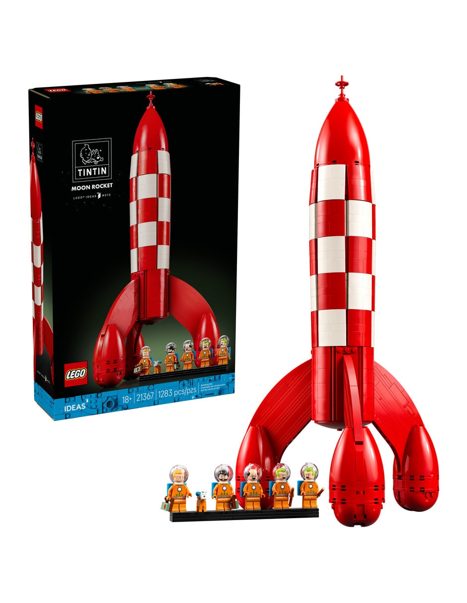 Lego Ideas Cohete Lunar de Tintin 21367 1