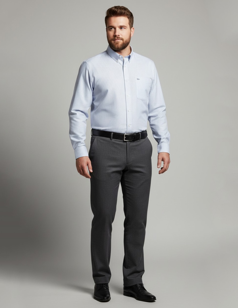 Camisa formal Oscar de la Renta  manga Larga para hombre