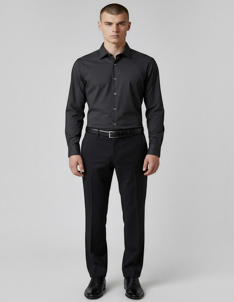 Camisa manga larga para hombre 3