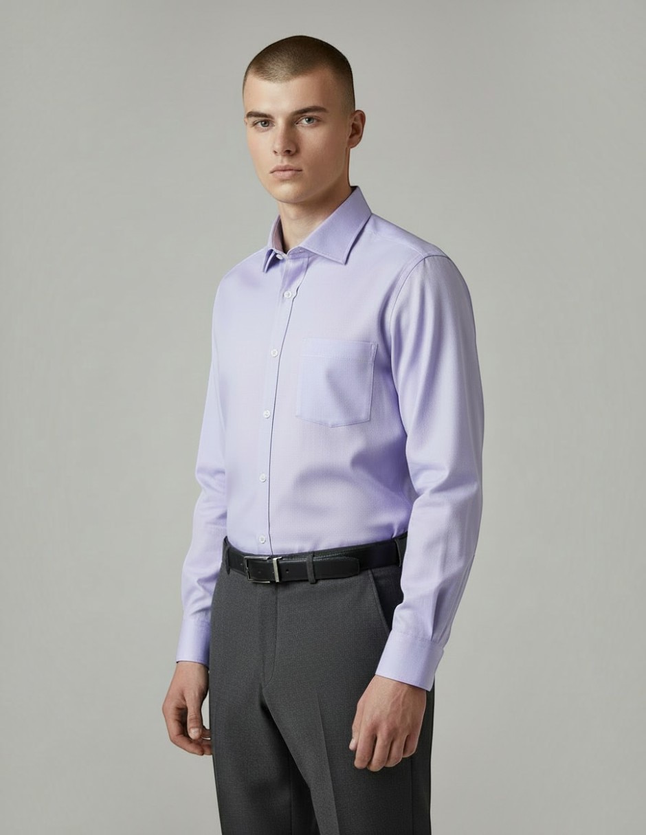 Camisa manga larga para hombre