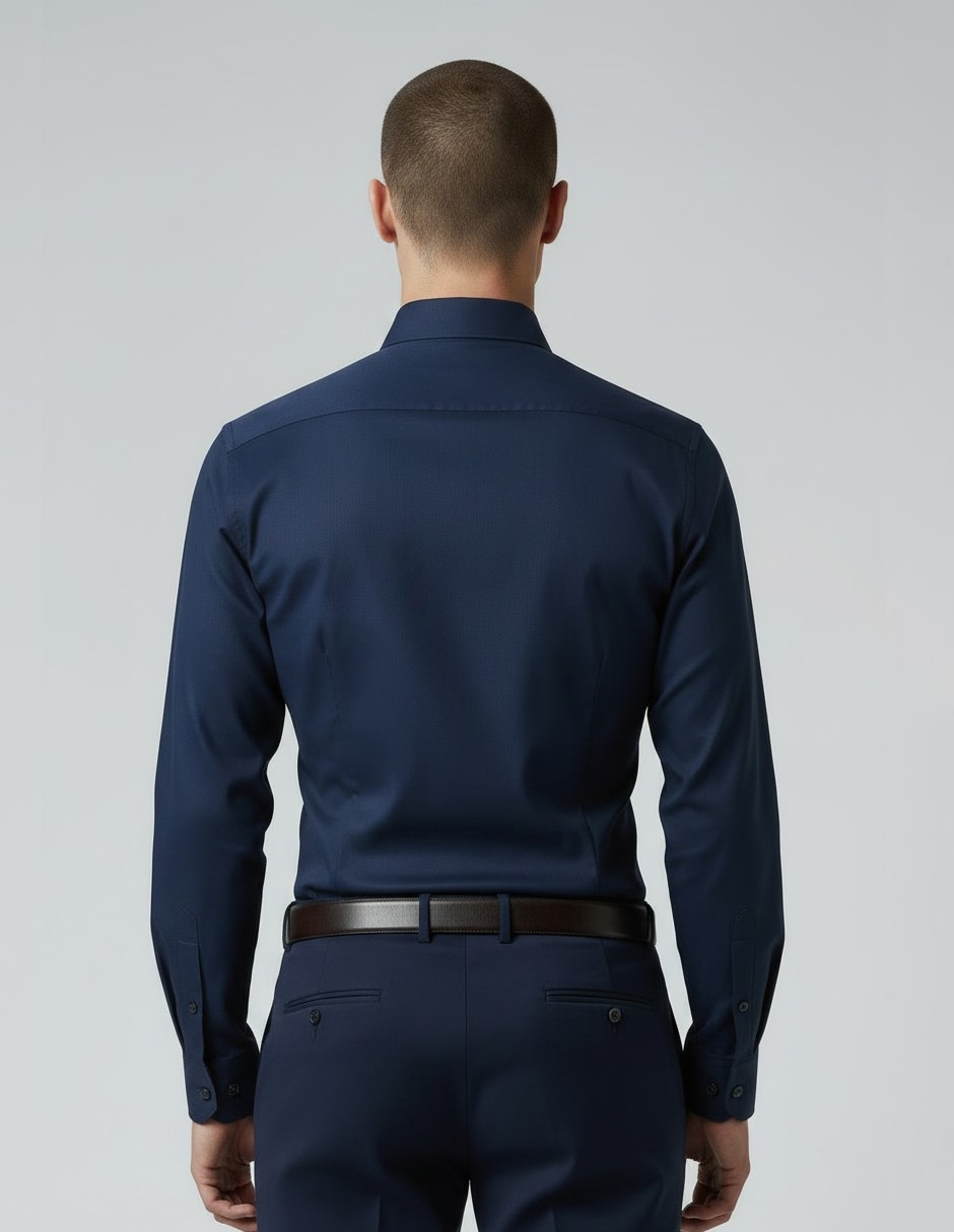 Camisa de vestir de manga larga para hombre 2
