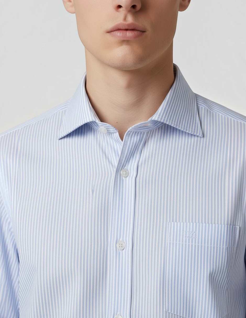 Camisa manga larga para hombre 3