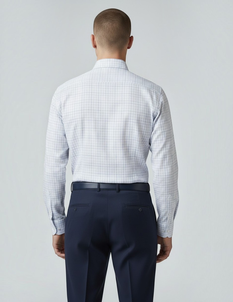 Camisa manga larga para hombre 4