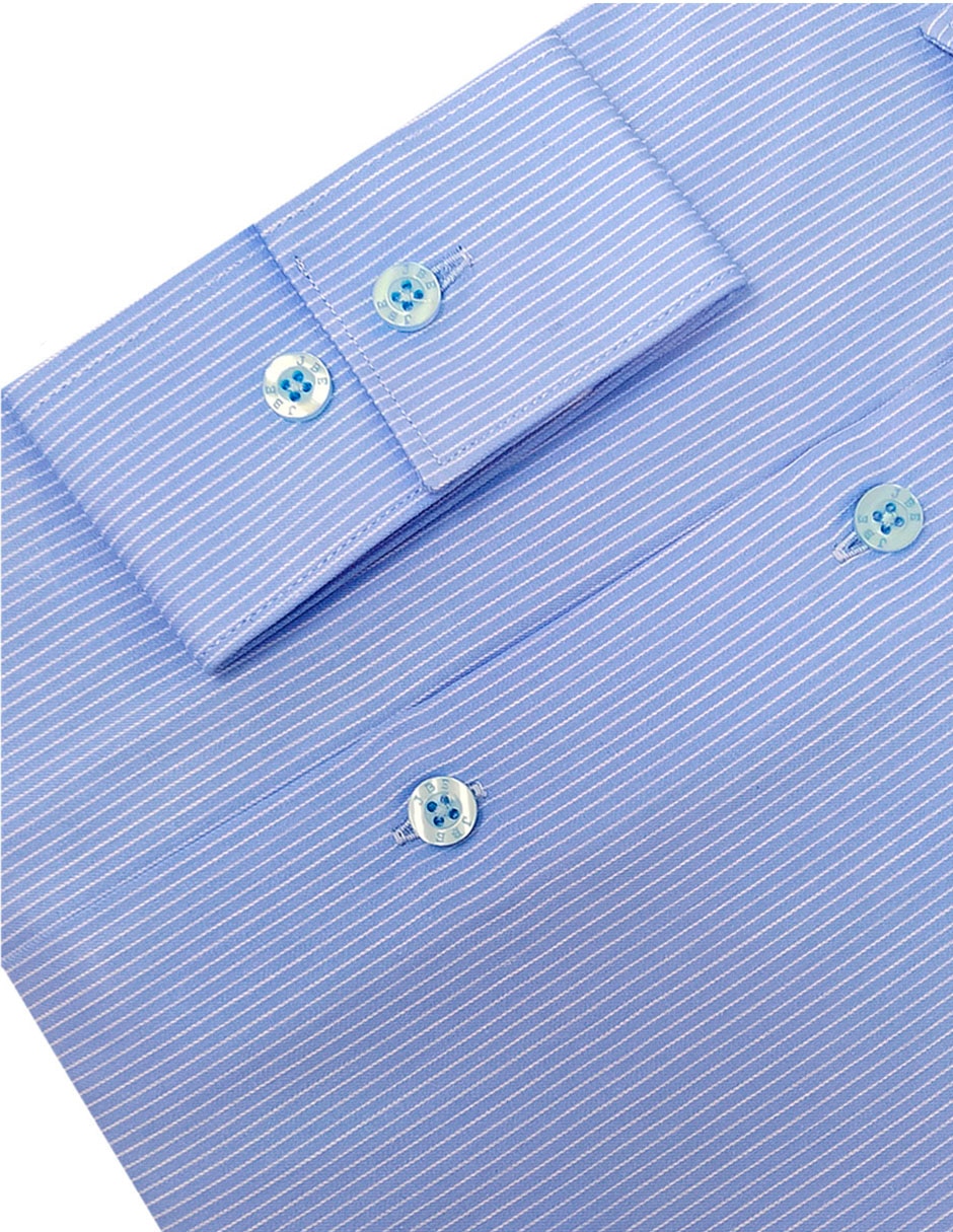 Camisa de vestir JBE manga larga para hombre