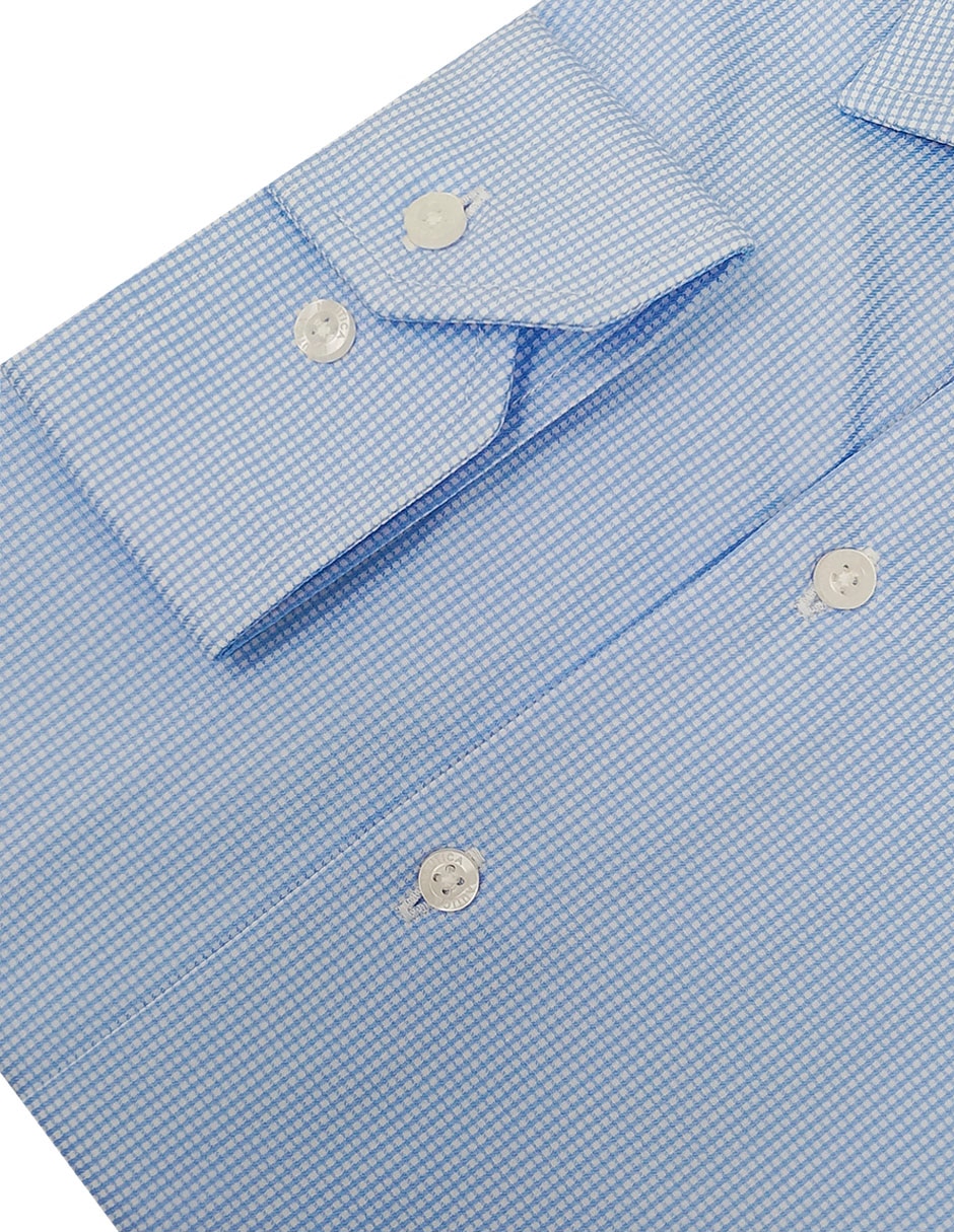 Camisa de vestir Nautica de algodón manga larga para hombre