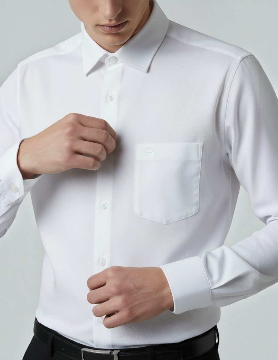 Camisa de vestir manga larga para hombre 3