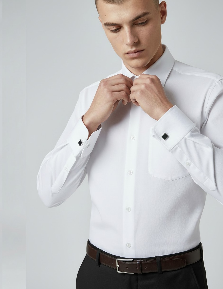 Camisa manga larga para hombre 2