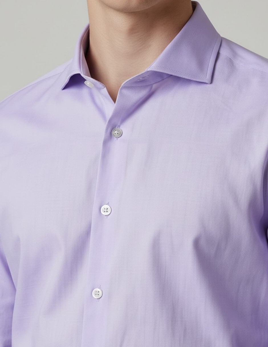 Camisa de algodón manga larga para hombre 3