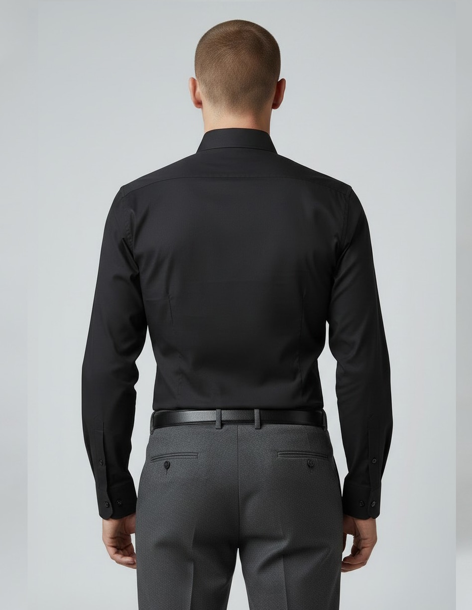 Camisa de vestir manga larga para hombre 2